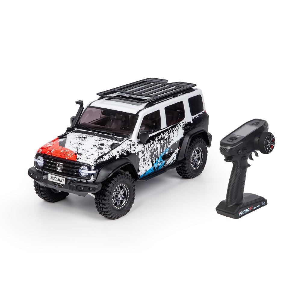 TRACTION HOBBY KM 1:8 TANK300 3rd Anniversary Edition 2.4GHz RTR 1/8 RC Electric Remote Control Model Car Off-Road Crawler