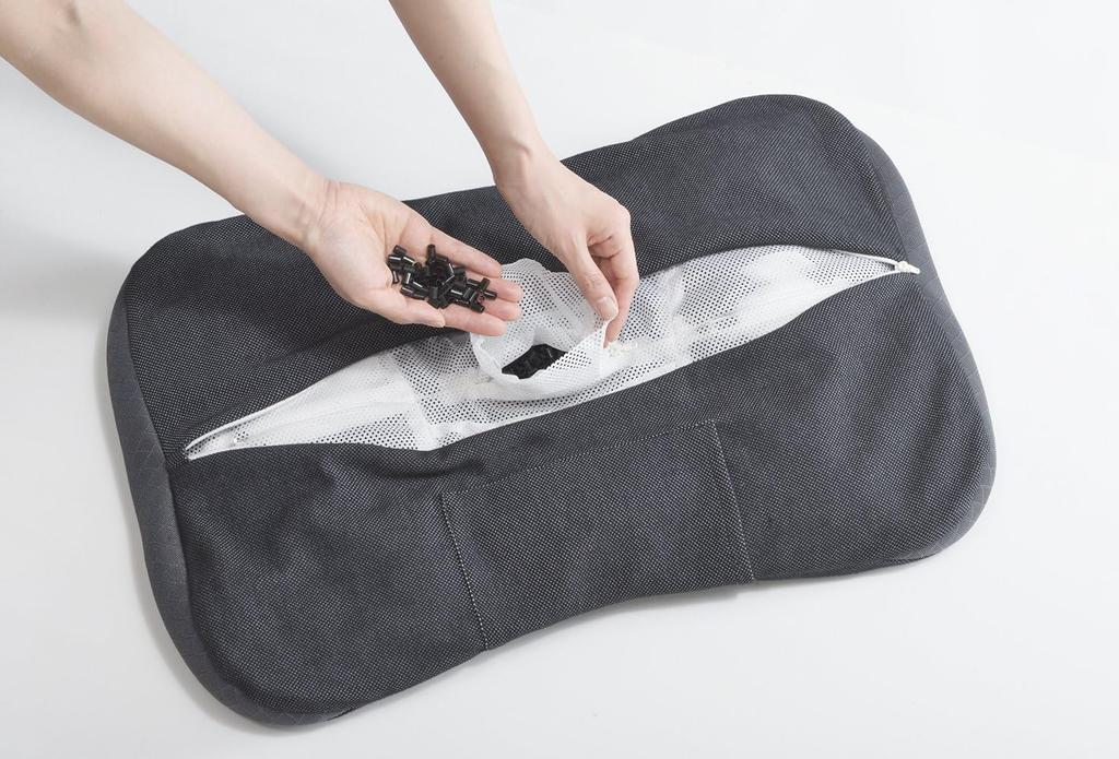 Nisikawa Soundly Pillow 58 X 40cm Black DT4604 MEN'S