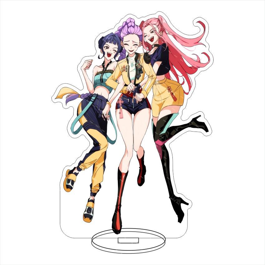 K-POP Demon Hunter Acrylic Standee: Witch Squad Edition