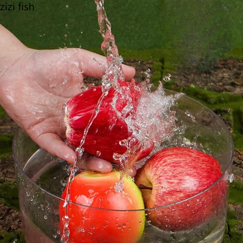 Simulierte Apfel Fälschung Roter Apfel Modell Künstliche Früchte Schmuck Opferfrüchte Skulptur Handwerk Fotografie Dekorations Requisiten