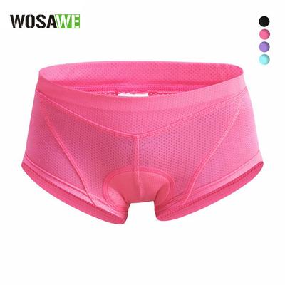 Mountain Bike Cycling Briefs Triangle Briefs Breathable Shockproof 3D Silicone Briefs