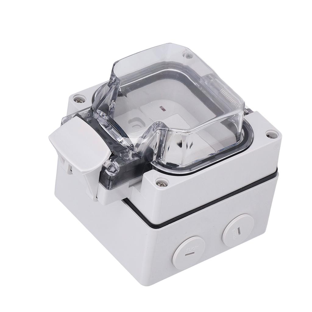 Weatherproof In Use Outlet Outside Use Socket for Garden Commercial Applications IP66 250V 13A