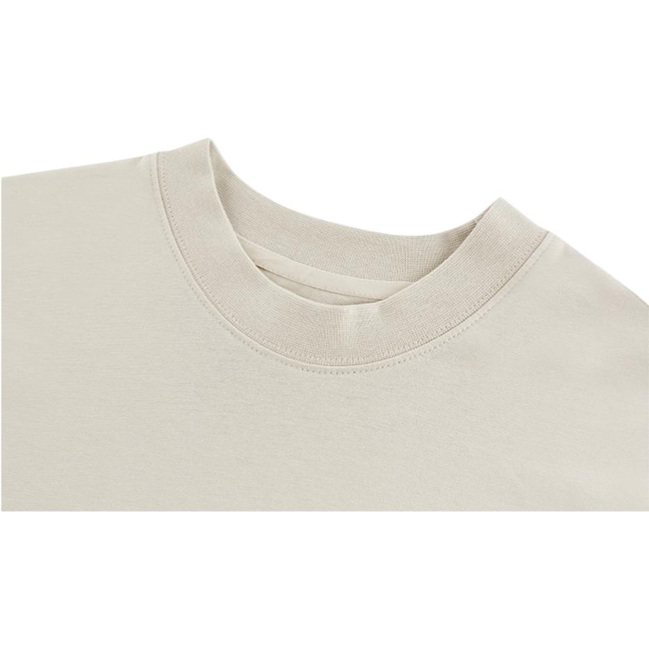 CK/Calvin Klein SS23 Solid Color Letter Embroidery Slim Fit Cotton T-Shirt Women Tops Light-Milk-Coffee 40WH105-AEV