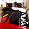 3D Print Anime Devilman Crybaby Bedding Set Duvet Cover Bed Set Quilt Cover Pillowcase Queen Boys Adult Bedding Set