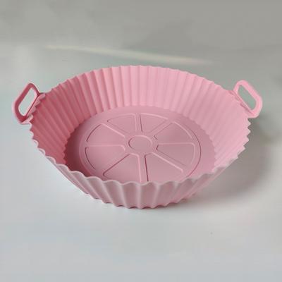 Food Grade  Fryer Silicone Baking Tray High Temperature Resistant Silicone Thick Baking Tray Cake Pizza Non,stick Baking Tray