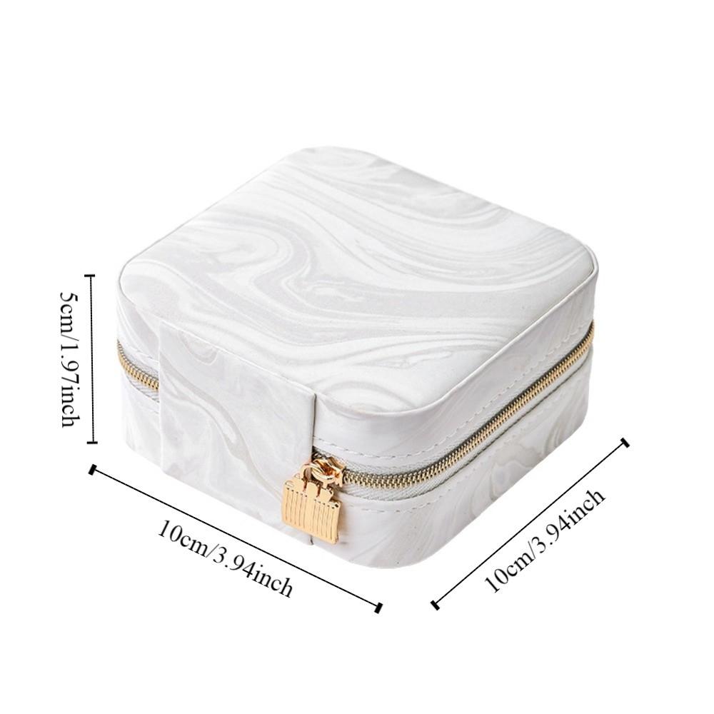 Mini Jewelry Storage Box Layered Jewelry Display Case Earrings Necklace Ring Jewelry Box  Home