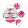 Add  to Your Table with a Sequins Table Runner Stylish  Pink Table Runner for Dining Table Decoration