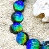 Leuchtendes Glühwürmchen Glas Kerama Marine 12mm Perlenarmband Leuchtender Typ Libellenkugel [Meeres Tropfen] [001bt-12-14]