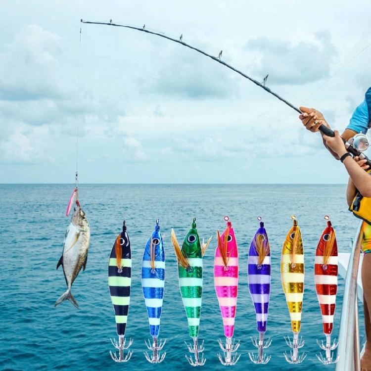 Round Belly Fishing Squid Jig Lures Jig Squid Fishing Lures Baits Freshwater Saltwater Fishing Jig Hard Octopuses Hook