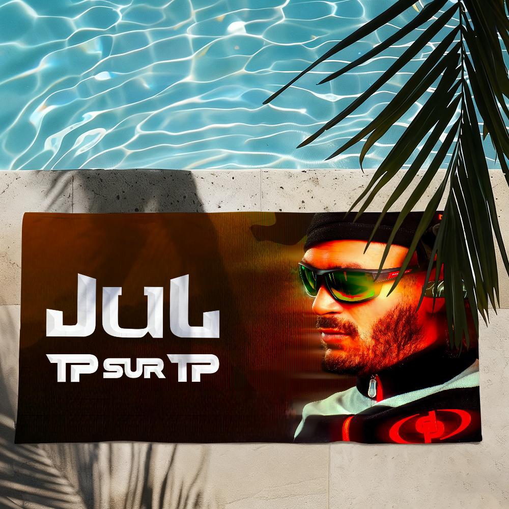 Klassische Singer J-JuL Tp Sur Tp Musik Handtuch Dusche Sauna Reise Spa Schnelltrocknend Fitnessstudio Zubehör Weiche Große Strandtücher