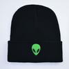 Winter Hip-hop Beanies Hat for Men Big Eye Embroided Street Wear Punk Hat Knitted Bonnet Cap Fashionable Skulles Beanie Hat Male