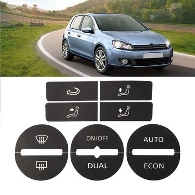 For GOLF Mk5 Button Repair Decal Sticker 2004-2008 2005-2010