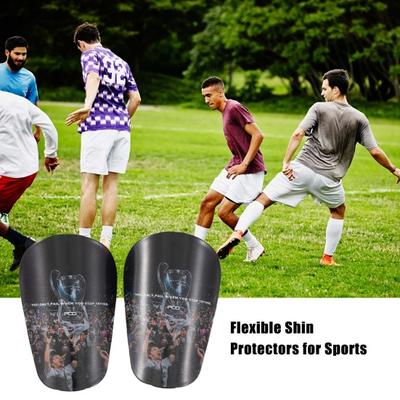 1 Pair Miniature Football Shin Pads Soccer Shin Guards Leg Protector for Men Women Tiny Shin Protective Guards for Training Competition