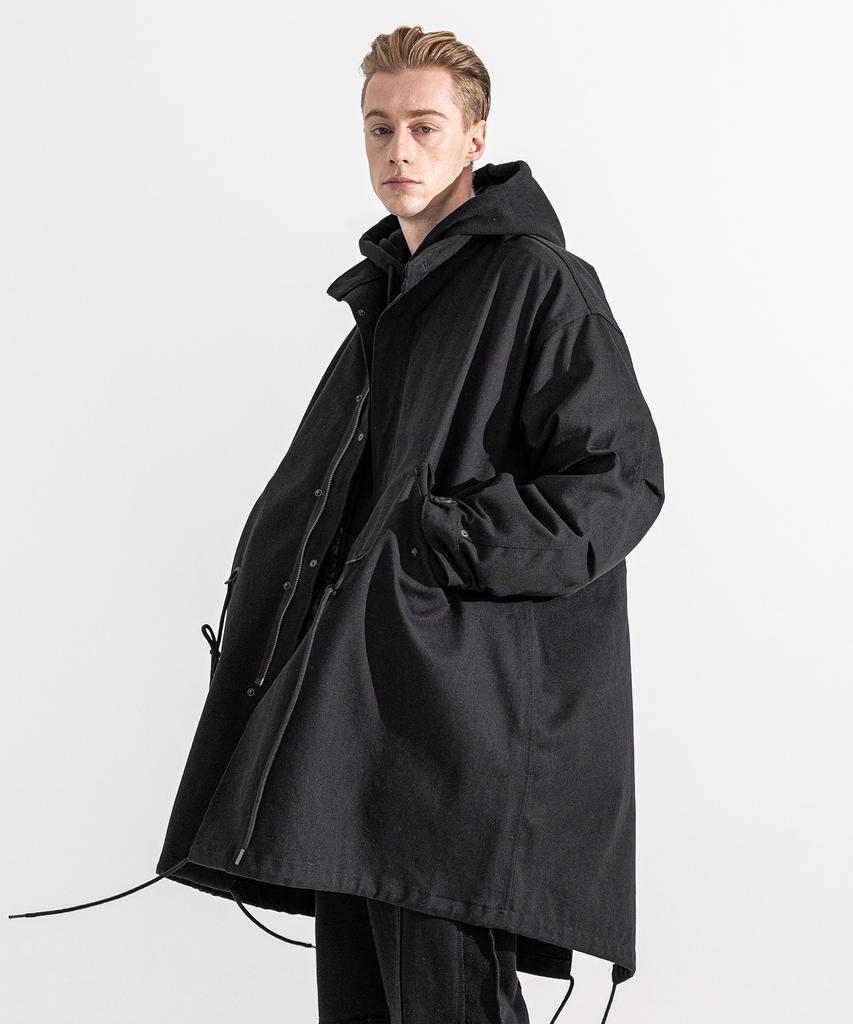 Massnoun M-65 Fishtail Cotton Field Coat Mwzct002-Bk