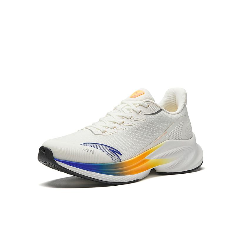 Anta Poison Spike 6 Comfortable Sports Fashion Durable Lightweight Low-Top Casual Running Shoes Men Sneaker White Blue 912515511-8