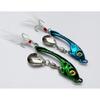 5Pcs Fishing Sequins Lures Baits Metal Fishing Lures Spoons Hard Fishing Lures Fishing Spoons Lures Triple Hook Set