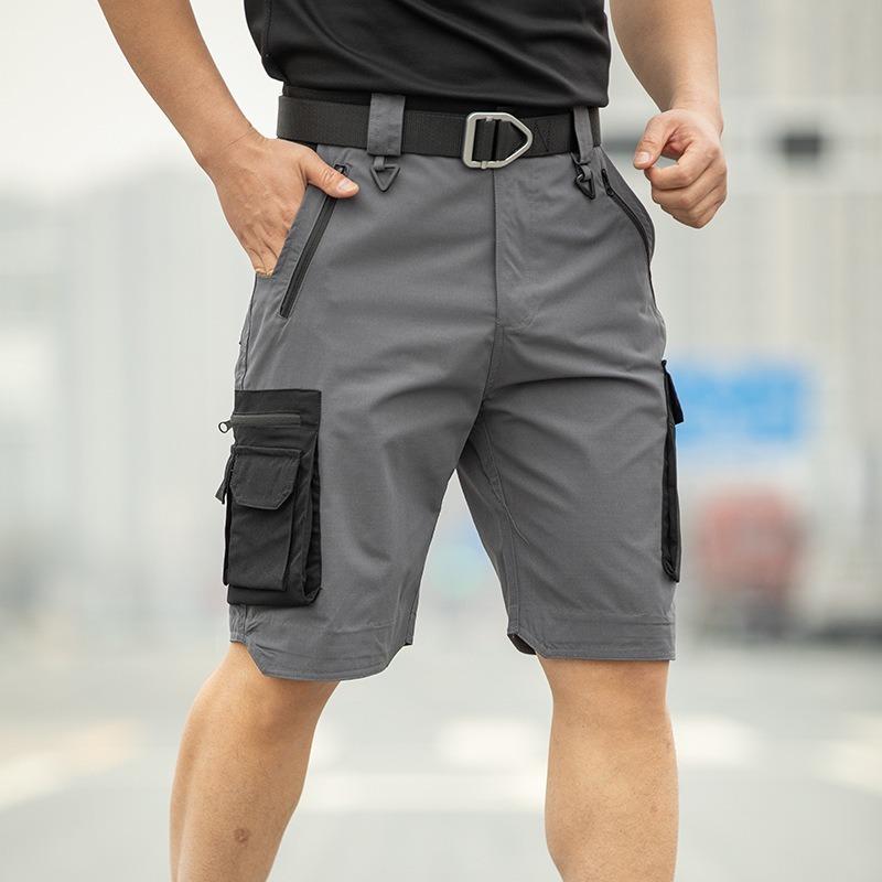 Herren taktische Cargoshorts Schnelltrocknend Leicht Mehrere Taschen Militärstil zum Wandern Angeln Camping Arbeit Sommer Outdoor