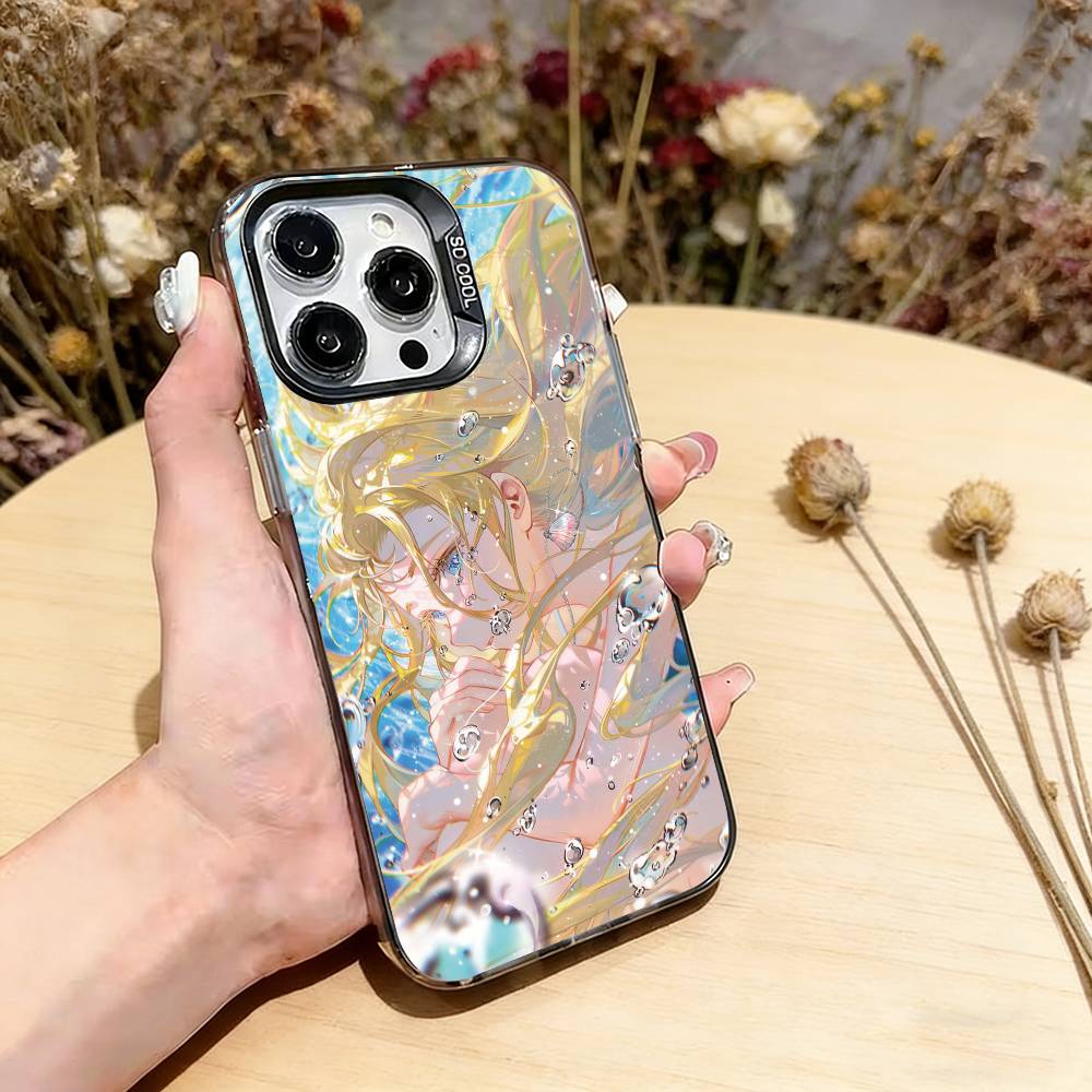

Summer Time Rendering Phone Case For iPhone 17,16,15,14,13,12,11 Plus,Pro Max,XS,Colorful Silver Black Cover iPhone17ProMax