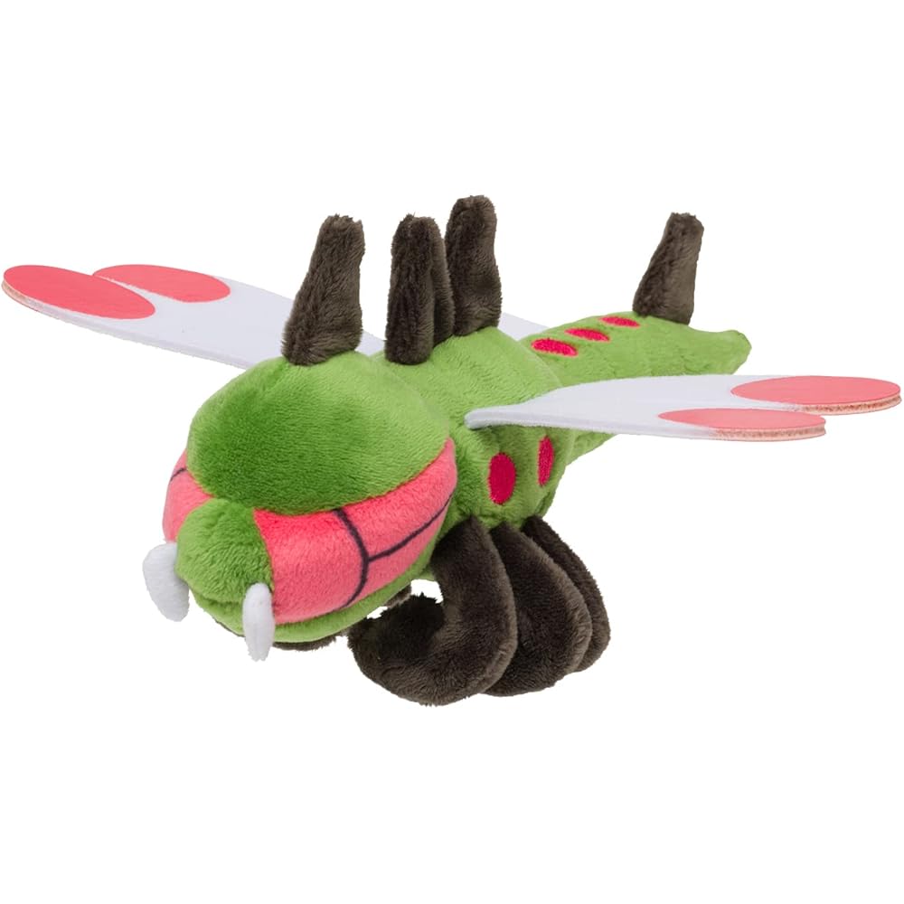 Pokmon Center Original Pokmon Fit Mega Yanma Plush Toy 9x17x19 cm