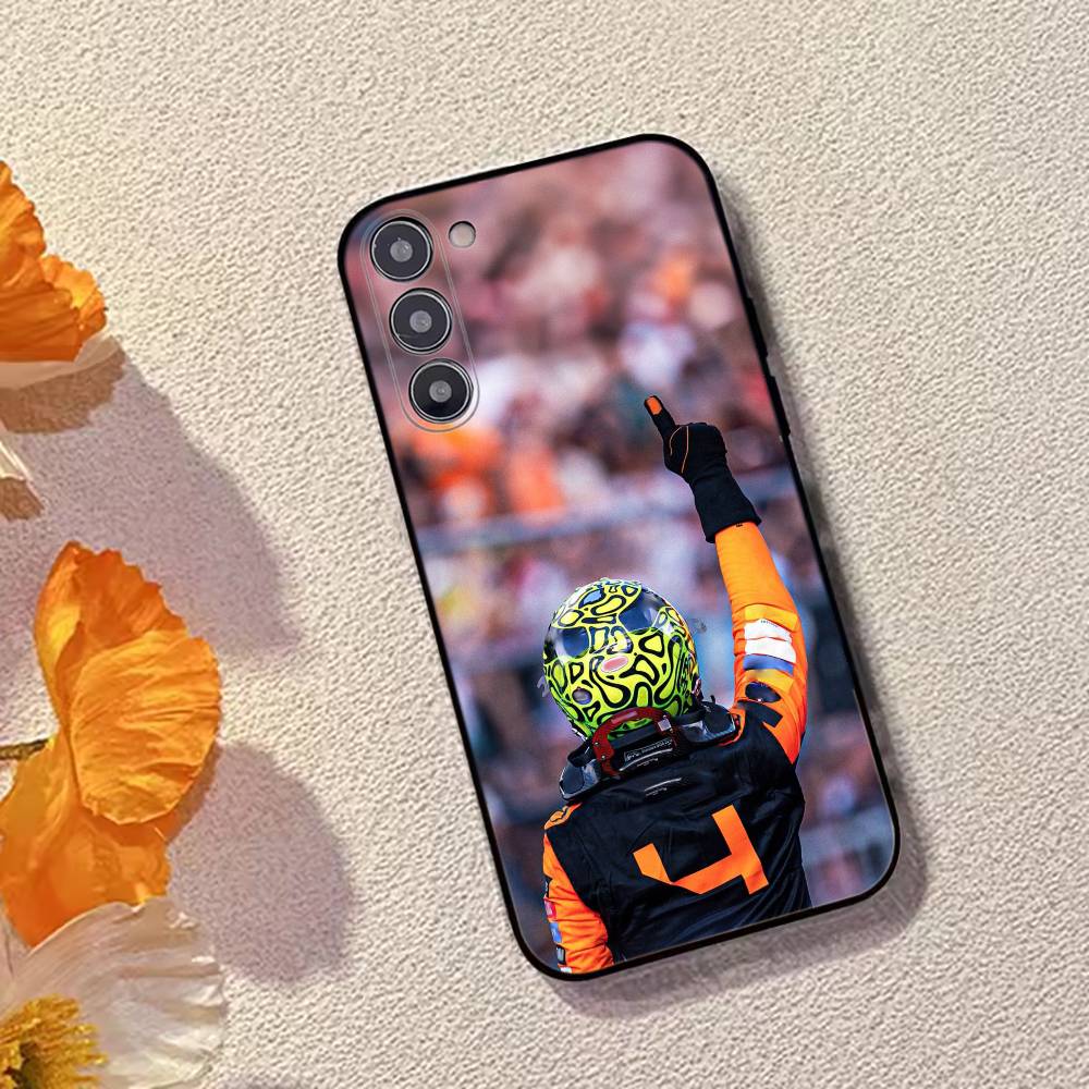 Racer Lando N-Norris Phone Case Silicone Soft For Samsung Galaxy A73,A72,A71,A70,A53,A52,A51