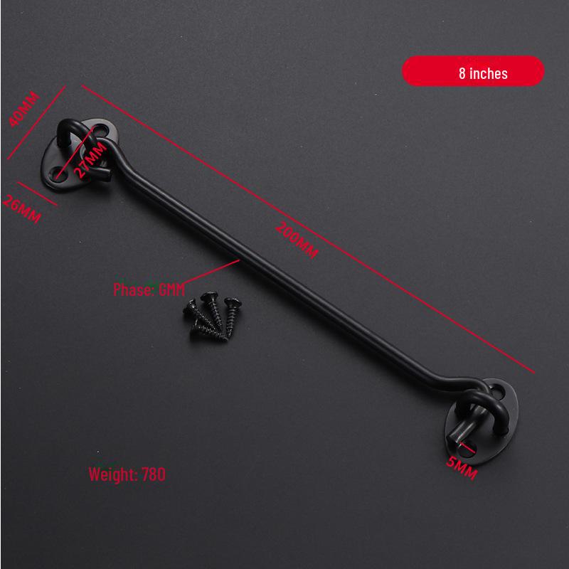 Wooden Window Windproof Stainless Steel Hook for Sliding Doors