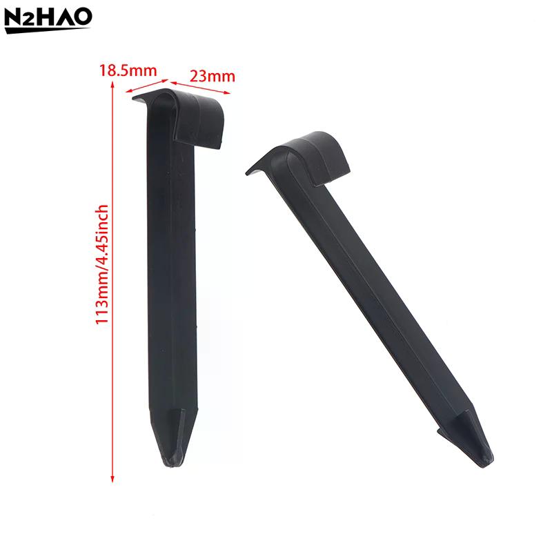 50Pcs DN16 C-Type Ground Stakes Garden Lawn Mower Peg For PE Pipe Drip Irrigation Hose Tube Holder Ground Stakes