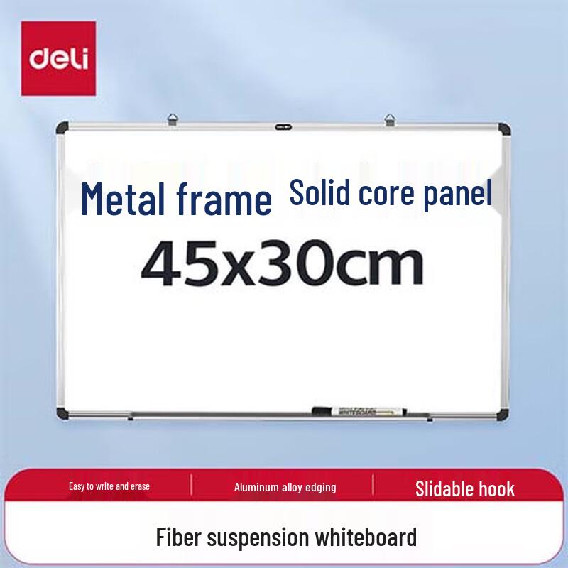 Deli Magnetic Wall-Mounted Whiteboard