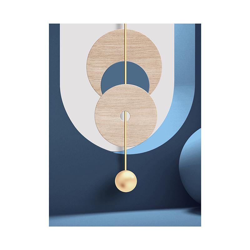 Modern Geometric Abstract Canvas Painting Posters and Prints Wall Art Pictures for Bedroom Living Room Home Decor
