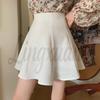 Korean Style Plus-Size Multi-Color High-Waisted Slimming A-Line Skirt for Women