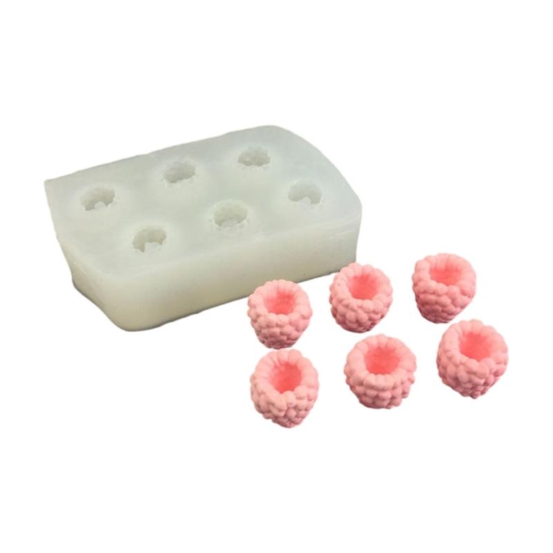 Creative Heart Shape Raspberry Cake Molds Durable Silicone Safe Silicone Dessert MoldFor Professional Bakers
