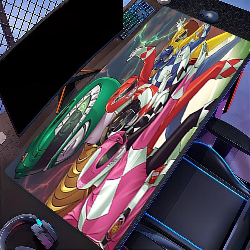 Mighty Morphin Power Rangers Print Mouse Pad, for Keyboard Pad Laptop PC Mat for Office Home Use, Desk Decor, Perfect Birthday Gift for Gamers