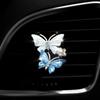 Air Freshener Butterfly Car-styling Car Perfume Natural Smell Air Conditioner  Butterfly Diamond Aromatherapy Decoration Clip