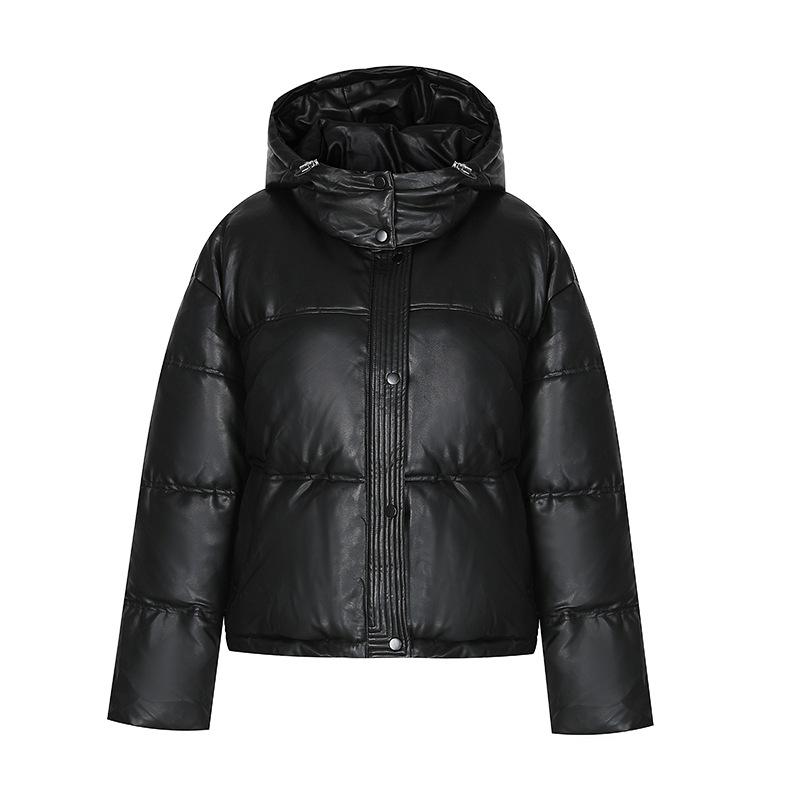 Winter Hooded Down Cotton Jacket Women's Warm Thickened Padded Jacket Fashion 2025 Winter Wear New High-End Cotton Jacket