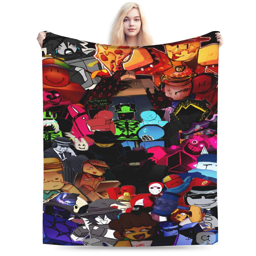 Forsakens World Video Game Blankets Fleece Comfortable Lightweight Thin Throw Blanket for Home Bedding Throws