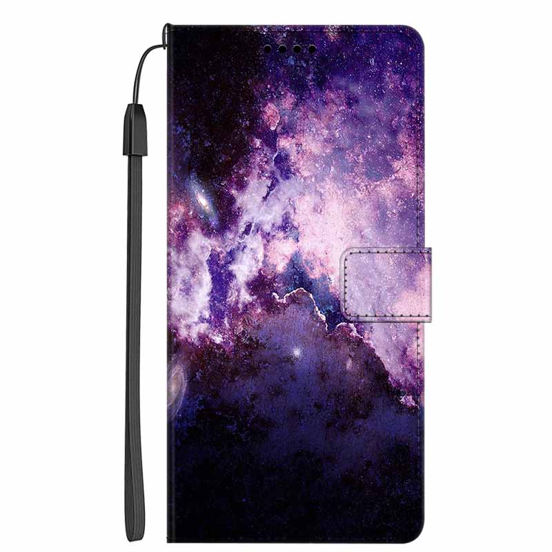 Leather Flip Cover For Redmi Note 14 Pro+ 5G Colorful Flower Patterns Phone Case For Redmi Note 14 4G 2025 Flip Case Wallet Bags