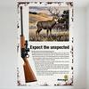 Vintage Savage Firearms Rifle Deer Hunting Metal Tin Sign Rustic Man Cave Wall Decor 179.25 Price Field Test New Mexico