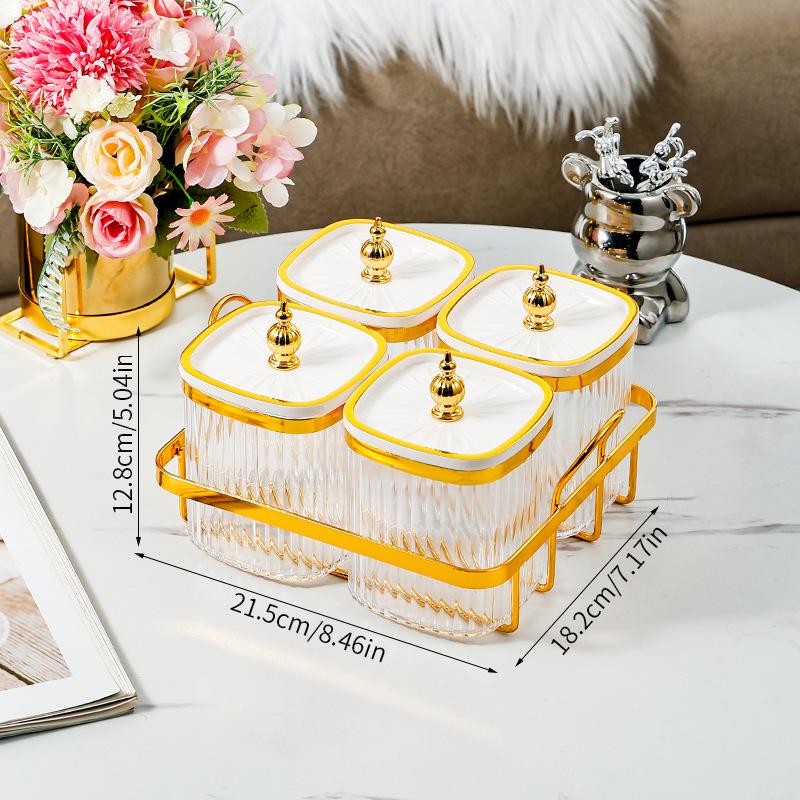 Gewürzbox, Haushaltküche wandmontiertes Gewürzglas, Salz Mononatriumglutamat Vorratsglas, Gewürzspezialversiegelungs-Kombinationsset