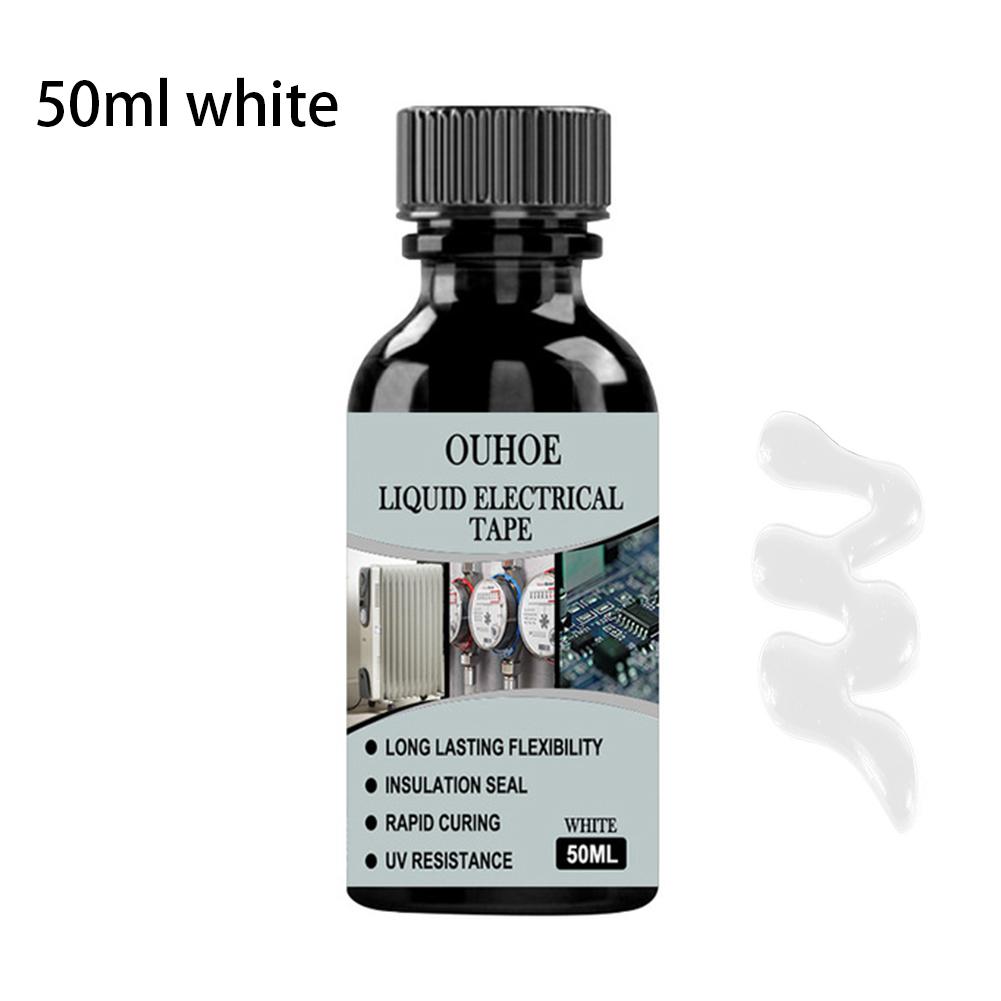 30/50ml Insulation Electrical Sealant Liquid Tape Paste Waterproof Anti UV Fast Dry Lamp Board Electronic Sealant No Corrosion