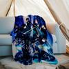 Attack on Titan printed throw blanket—lightweight,soft,warm;versatile blanket for all seasons—perfect as &air-conditioning throw,nap blanket