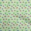 oneOone Cotton Poplin Beige Fabric Kids Safari Print Quilting Supplies Print Sewing Fabric By The Yard 42 Inch