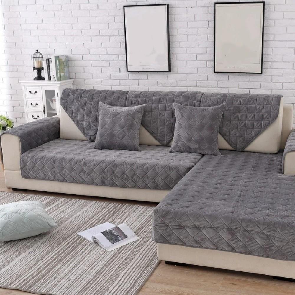 Non-Slip Sofa Cover Thickened Seat Cushion Universal Sofa Towel  Four Seasons