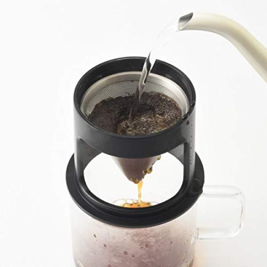 BRUNO Coffee Dripper Bezpapírový odkapávač pro jednu osobu Osobní Růžový Den matek Dárek k narozeninám Dárek Vrácení Petit Dárek Ženy Populární BHK244-PK