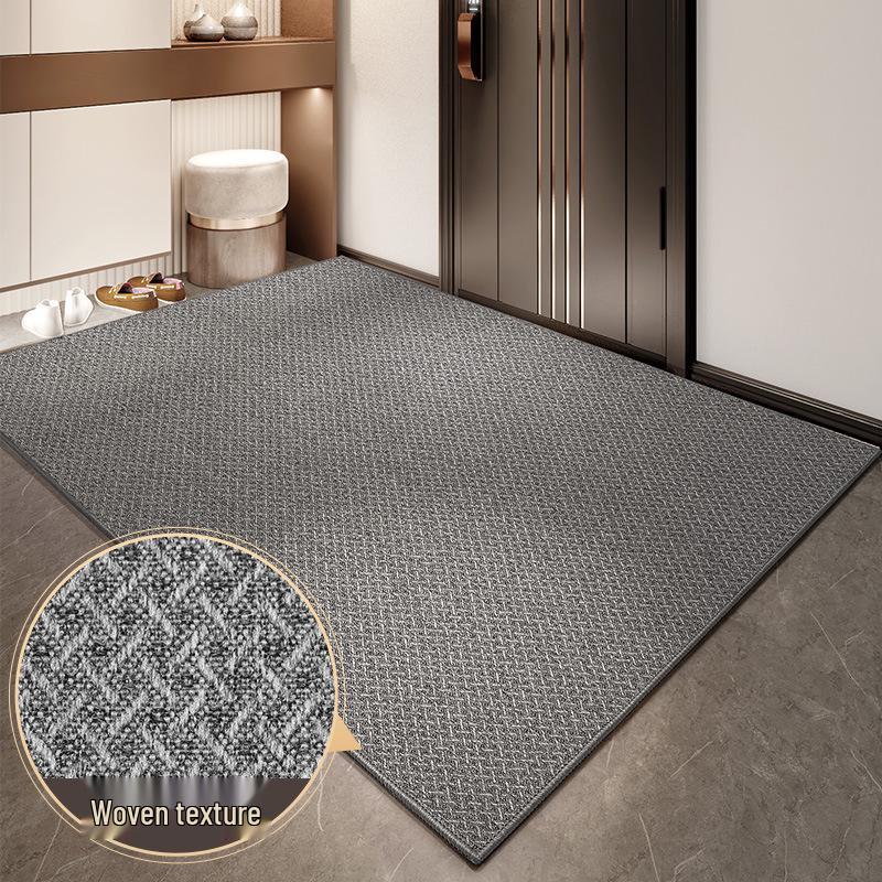 Elegant Non-Slip Outdoor Entryway Mat: Dirt-Resistant & Water-Absorbent