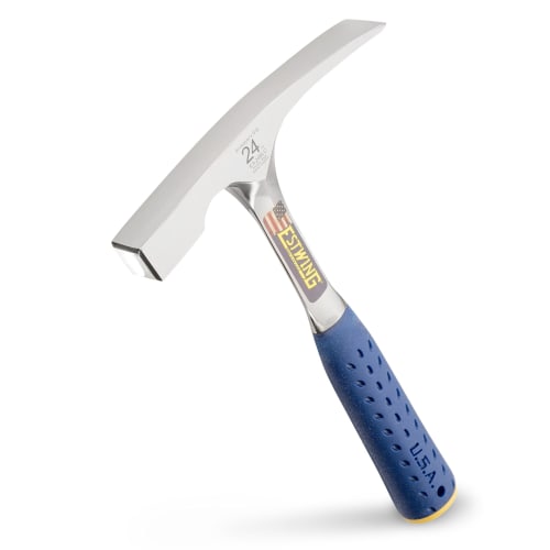 Estwing Rock Chisel Hammer, 24 oz, Nylon Grip, E3-24BLC