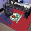 Rovers Crest Football Club Printed Office Carpet Chair Cushion  Entryway Rug, Rugs for Living Room, Bedroom Christmas gifts