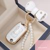 Soft Tpu Car Flip Key Case Cover Keychain For Buick Verano Encore Gx Gl6  -  For Opel Vauxhall Astra K Corsa E Protector