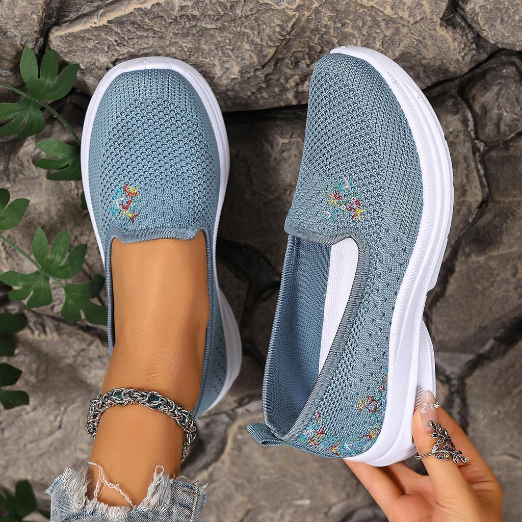 Summer versatile women's single shoes women's new foreign trade women's soft sole breathable not tired feet comfortable women's shoes casual shoes