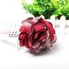 8cm Beauty Ribbon Two-tone Flower Jaw Hair Clip Barrette Flower Hair Claws for Women Girl Headwear Hair Accessories