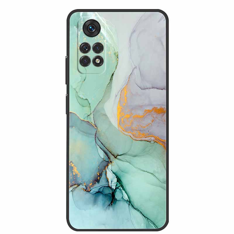 Pro pouzdro Xiaomi Redmi Note 11 Mramorové Silikonové TPU Měkké Zadní Kryt Pouzdro na Telefon pro Redmi Note 11S 11 S Funda Roztomilé Nárazuvzdorné Coque