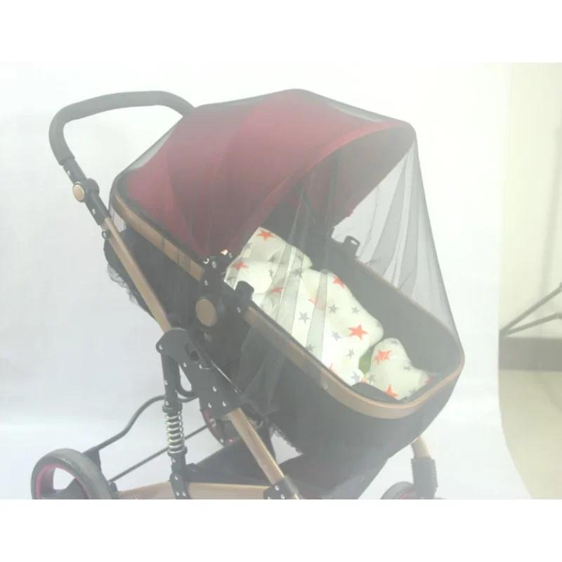 Mosquito Net For Baby Stroller Summer Pram Insect Shield Net Infants Pushchair Cart Safe Protection Mesh Pram Accessories
